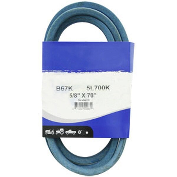 Aftermarket Oregon 75-275 BELT Fits Toro-5/8 X 70 fits Laser 95238 Fits Toro-WHEELHORSE 54-2 MOB40-0109 - main